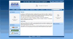 Desktop Screenshot of davektech.com